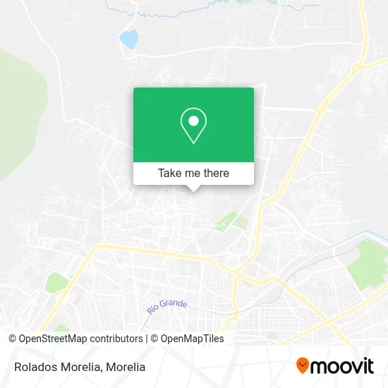 Rolados Morelia map