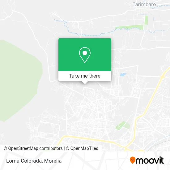 Loma Colorada map