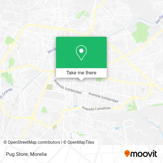 Pug Store map