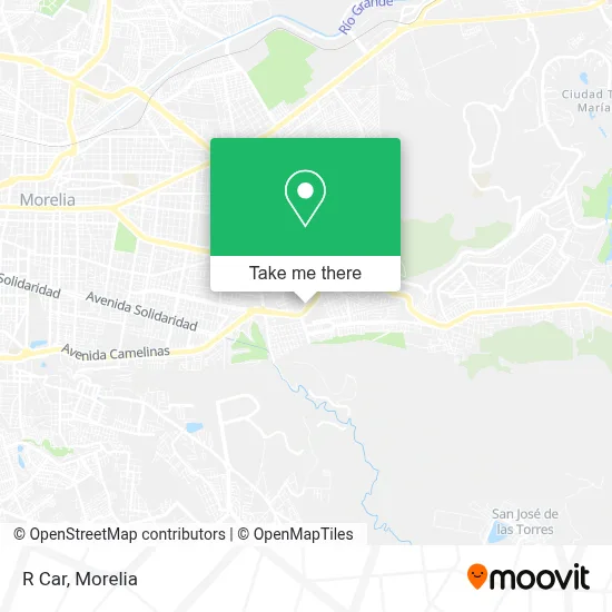 R Car map