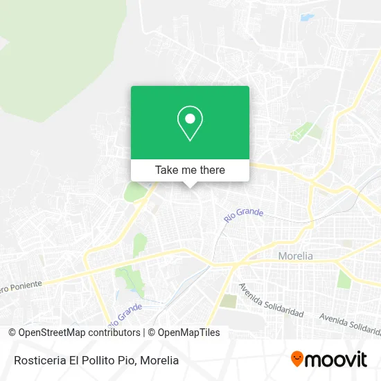 Rosticeria El Pollito Pio map