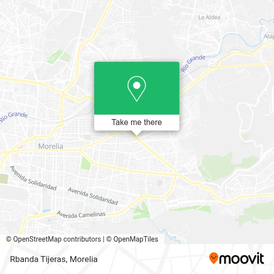 Rbanda Tijeras map