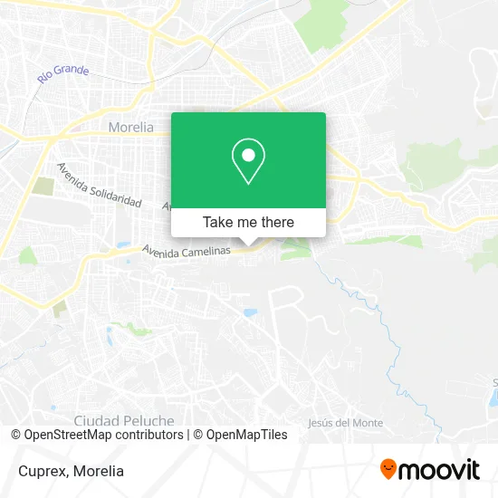 Cuprex map