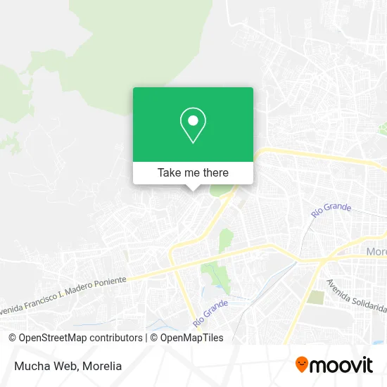 Mucha Web map