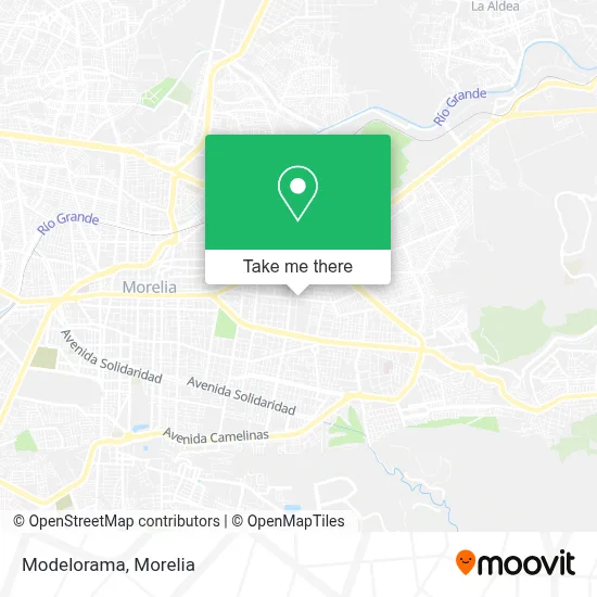 Modelorama map