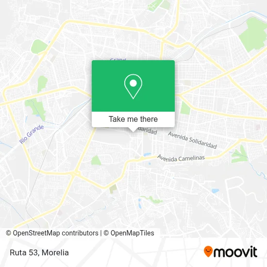 Ruta 53 map