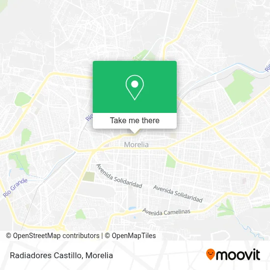 Radiadores Castillo map
