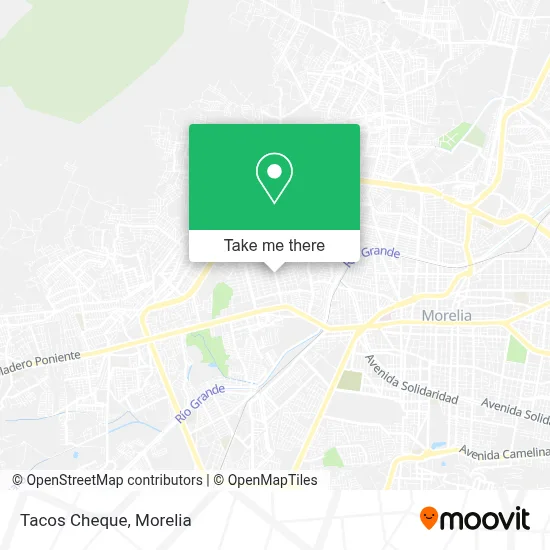 Tacos Cheque map