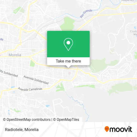 Radiotele map