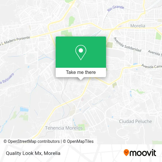 Quality Look Mx map