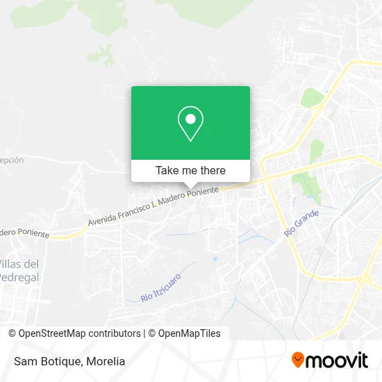 Sam Botique map