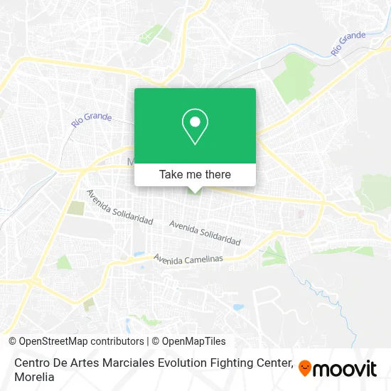 Centro De Artes Marciales Evolution Fighting Center map