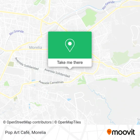 Pop Art Café map