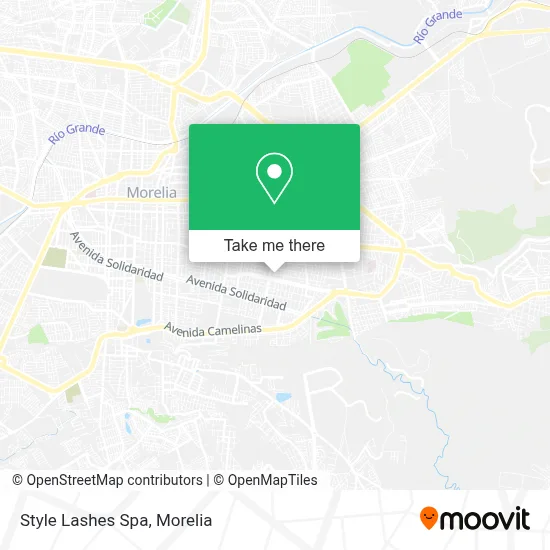 Style Lashes Spa map