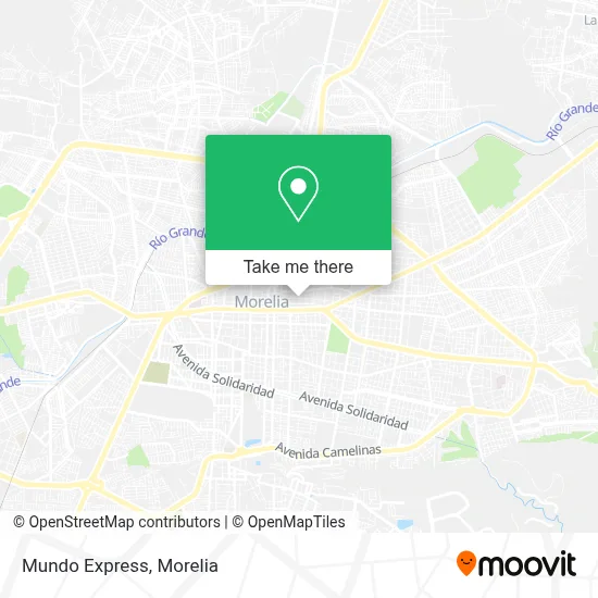 Mundo Express map