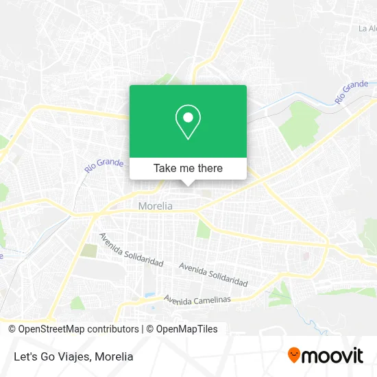Let's Go Viajes map