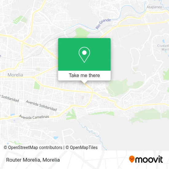 Router Morelia map