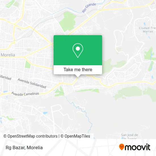 Rg Bazar map