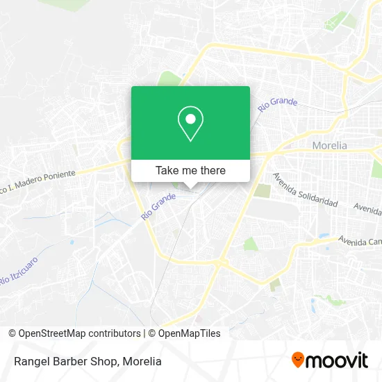 Rangel Barber Shop map