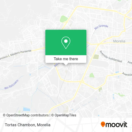 Tortas Chambon map