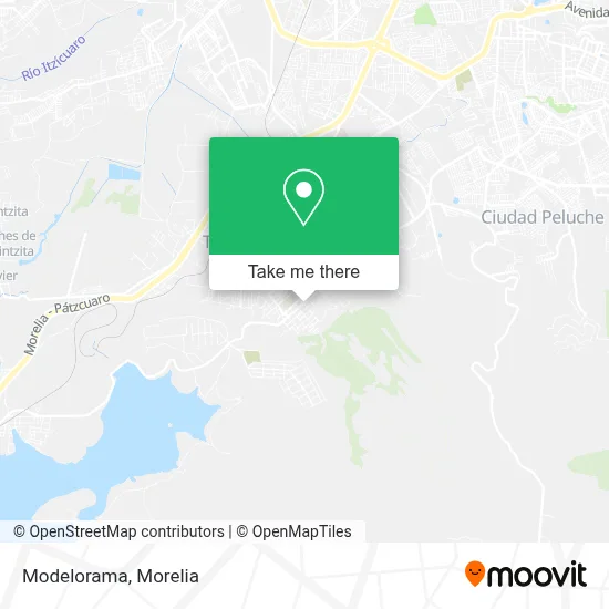 Modelorama map