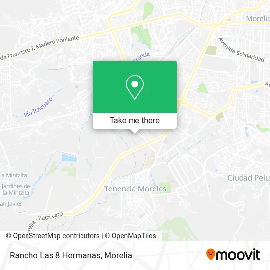Rancho Las 8 Hermanas map