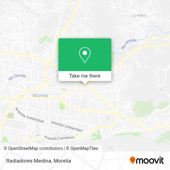 Radiadores Medina map