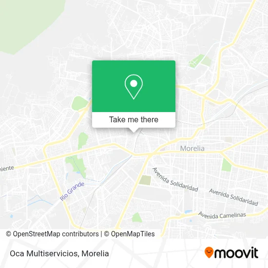 Oca Multiservicios map