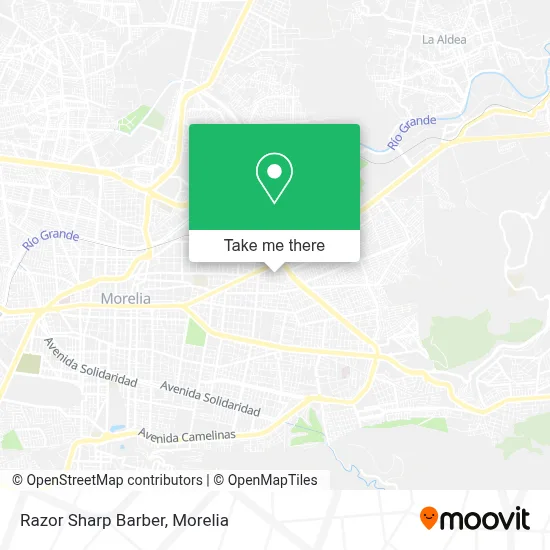 Razor Sharp Barber map