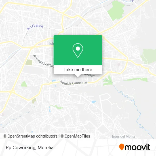 Rp Coworking map