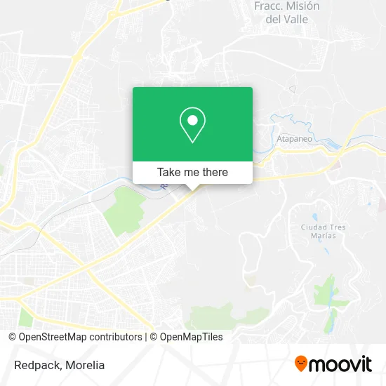 Redpack map