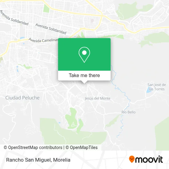 Rancho San Miguel map