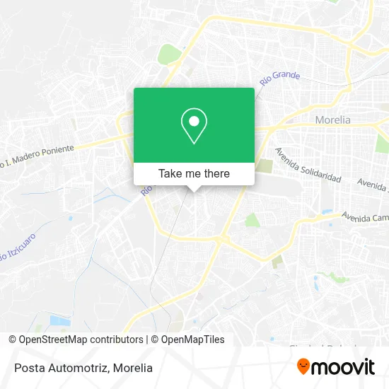 Posta Automotriz map
