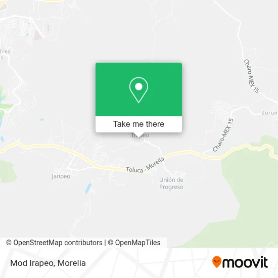 Mod Irapeo map
