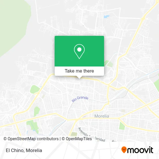 El Chino map