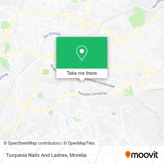 Turquesa Nails And Lashes map