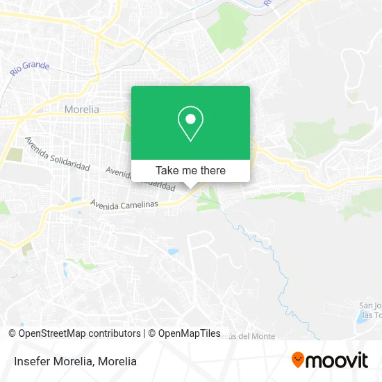 Insefer Morelia map