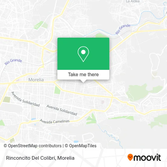 Rinconcito Del Colibrí map