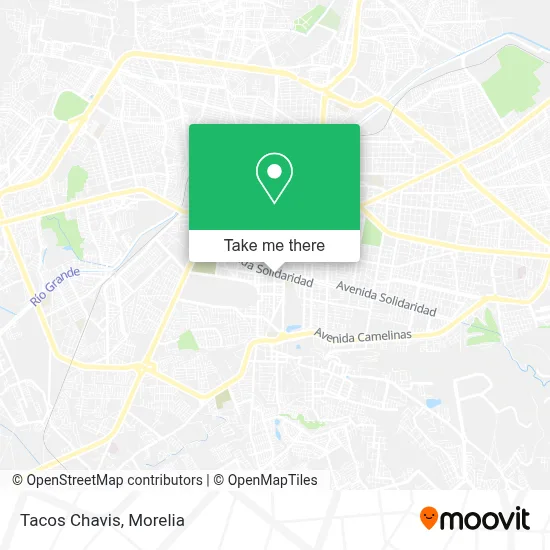 Tacos Chavis map