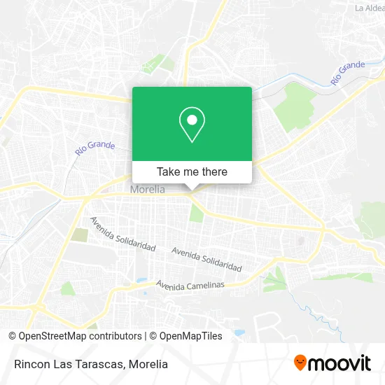 Rincon Las Tarascas map