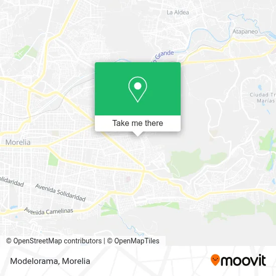 Modelorama map