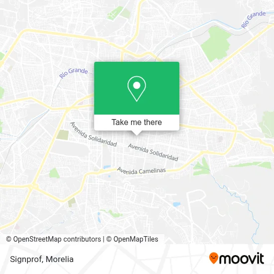 Signprof map