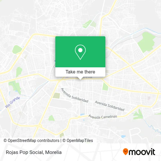 Rojas Pop Social map