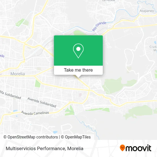 Multiservicios Performance map