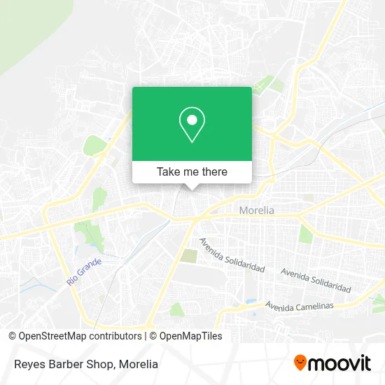 Reyes Barber Shop map