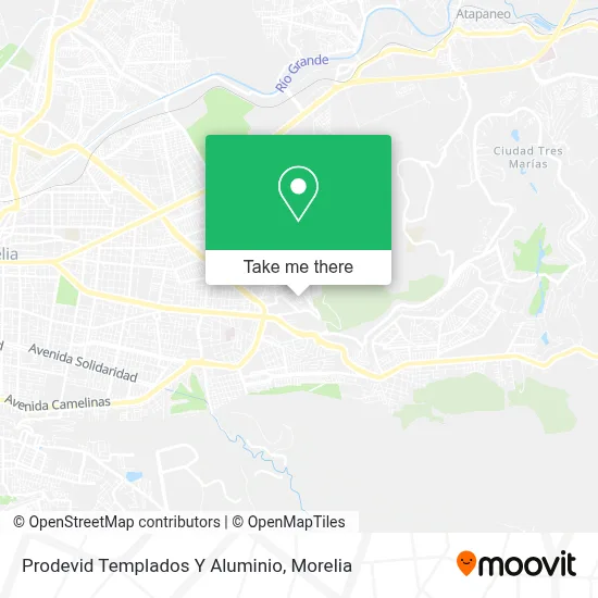 Prodevid Templados Y Aluminio map