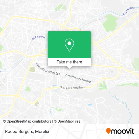 Rodeo Burgers map