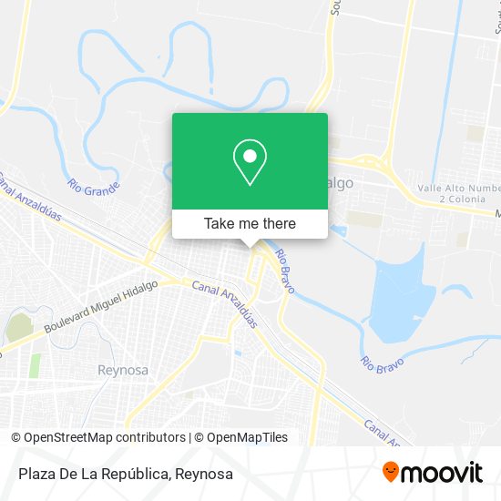 Plaza De La República map