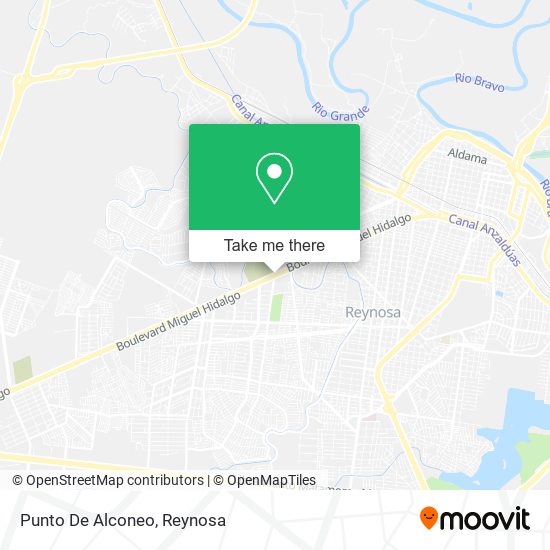 Mapa de Punto De Alconeo