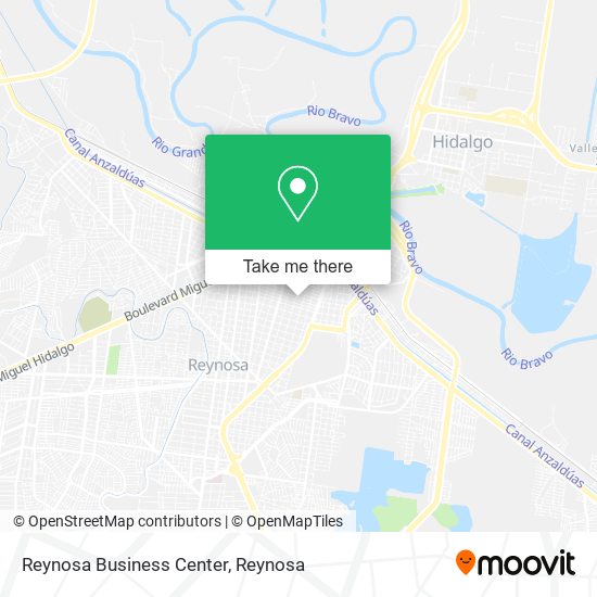 Reynosa Business Center map